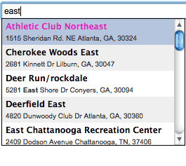 Existing Extensive Facility Database